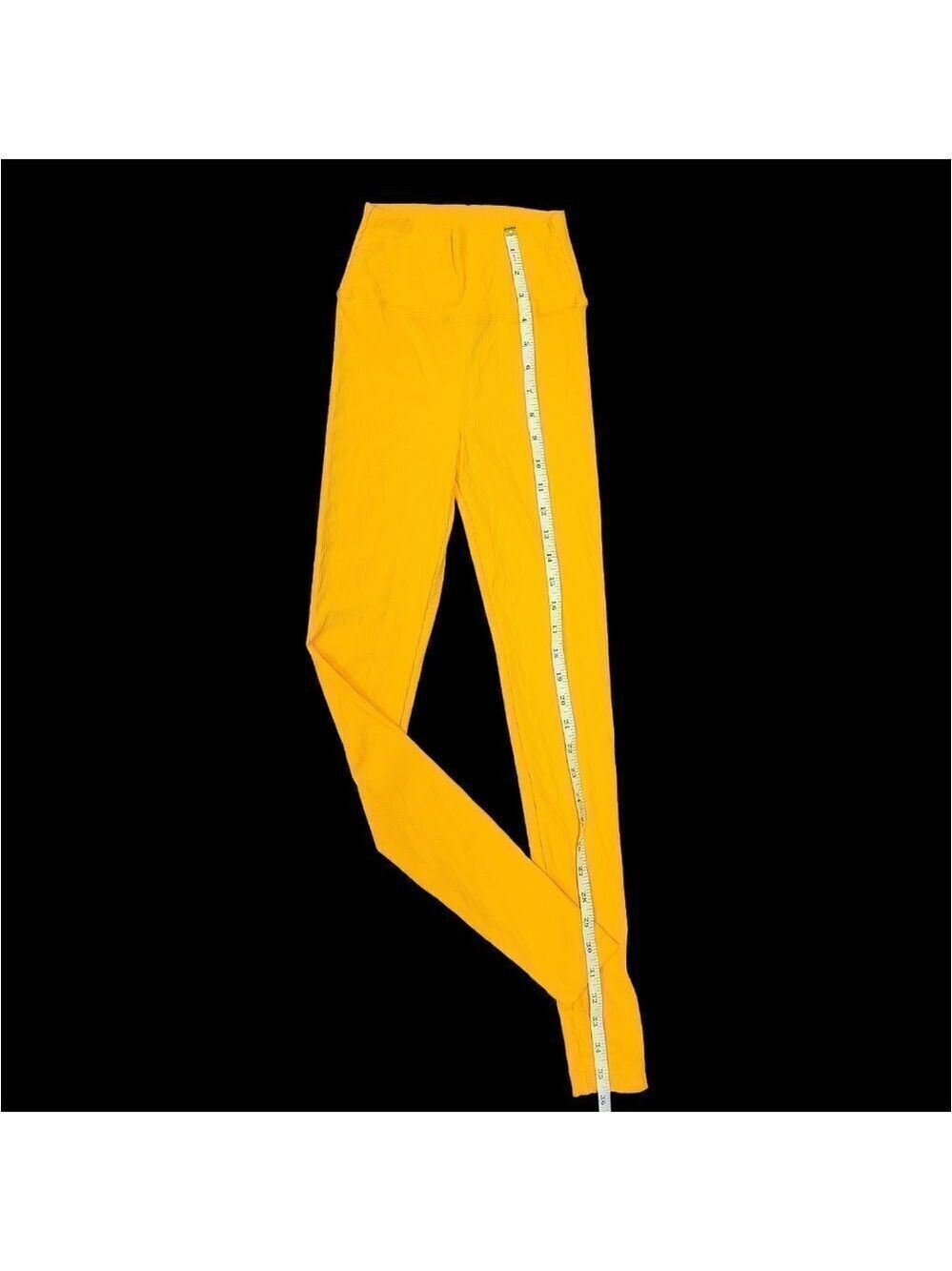 Koral Exceed Rib High Rise Legging - Mango - Picture 6 of 12